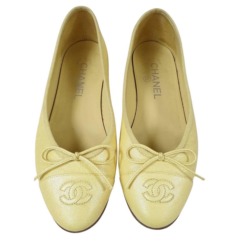 chanel womens flat shoes