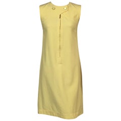 Chanel Yellow Cotton Dress with Original Tags