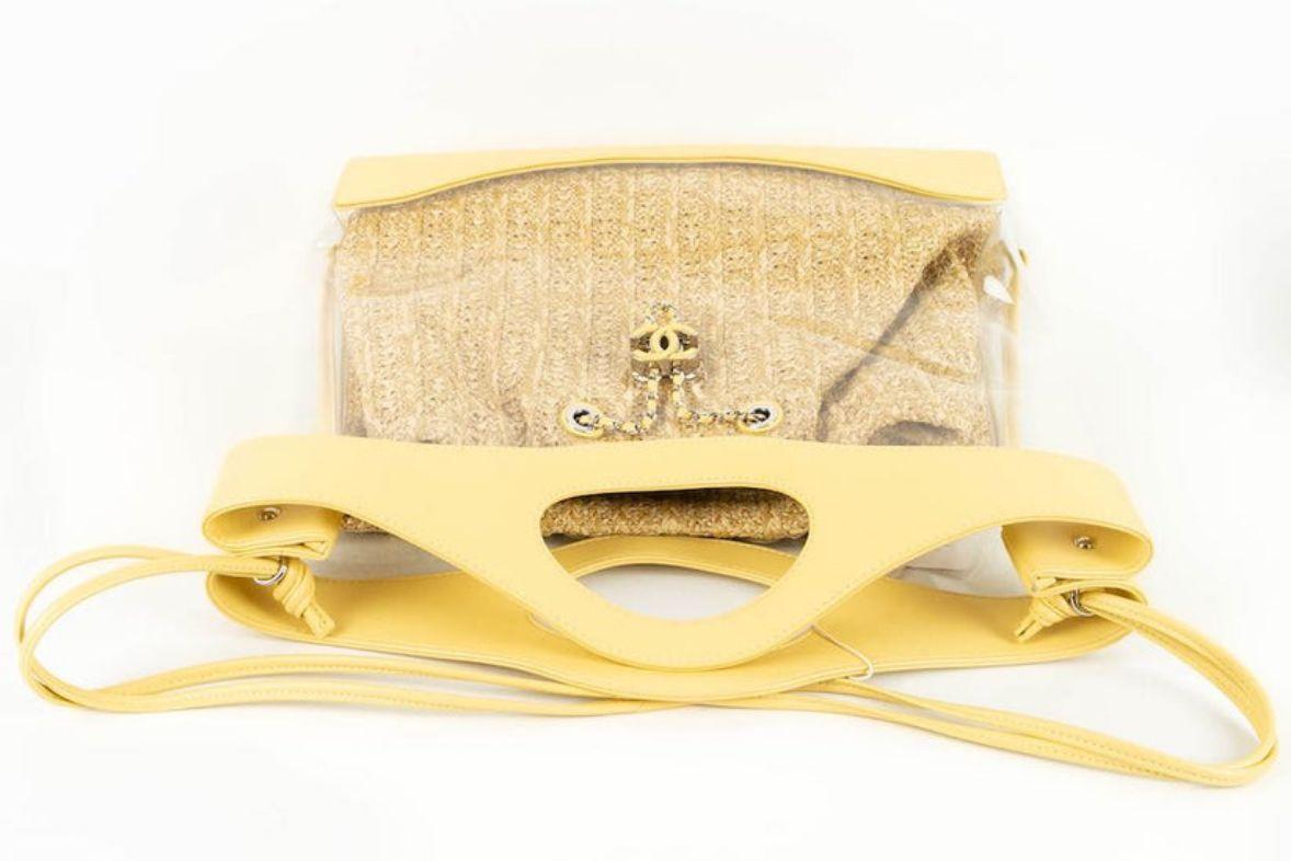 Chanel Bolso de Piel Amarillo, 2018/2019 en venta 2