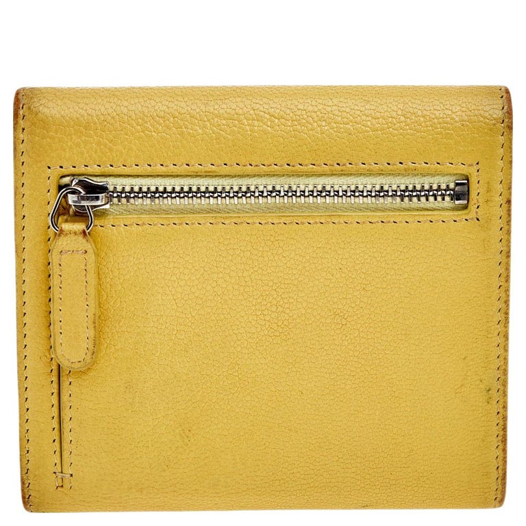 chanel small wallet zipper