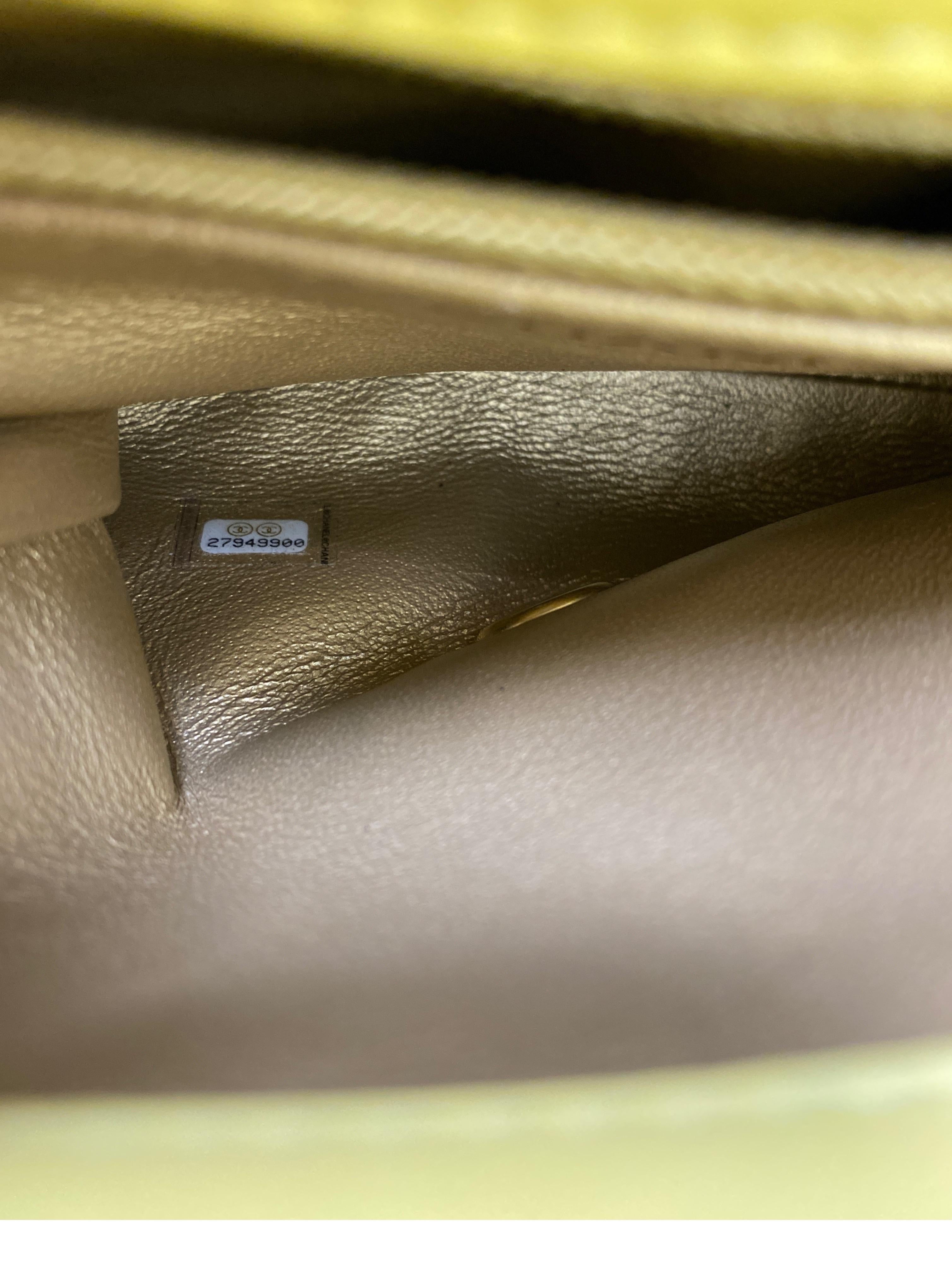 Chanel Yellow Medium Side-Packs Bag  7