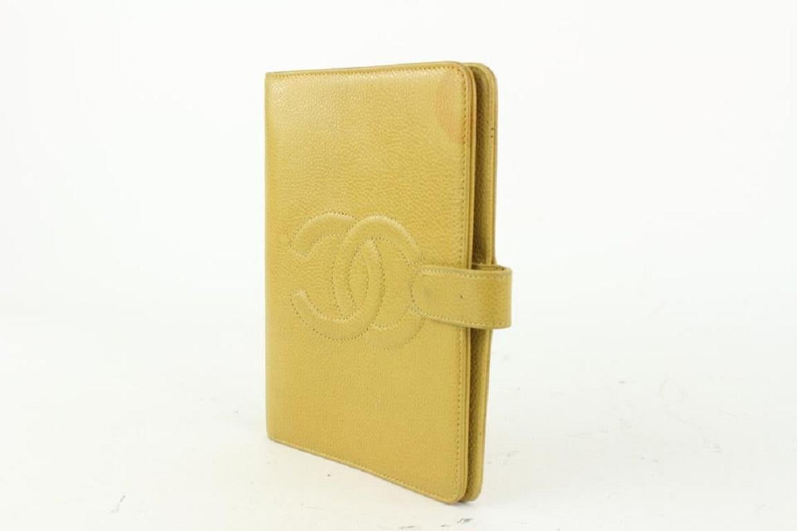 CHANEL Beige Caviar Classic Flat Card Holder Mini Wallet Card Case Claire  NWT