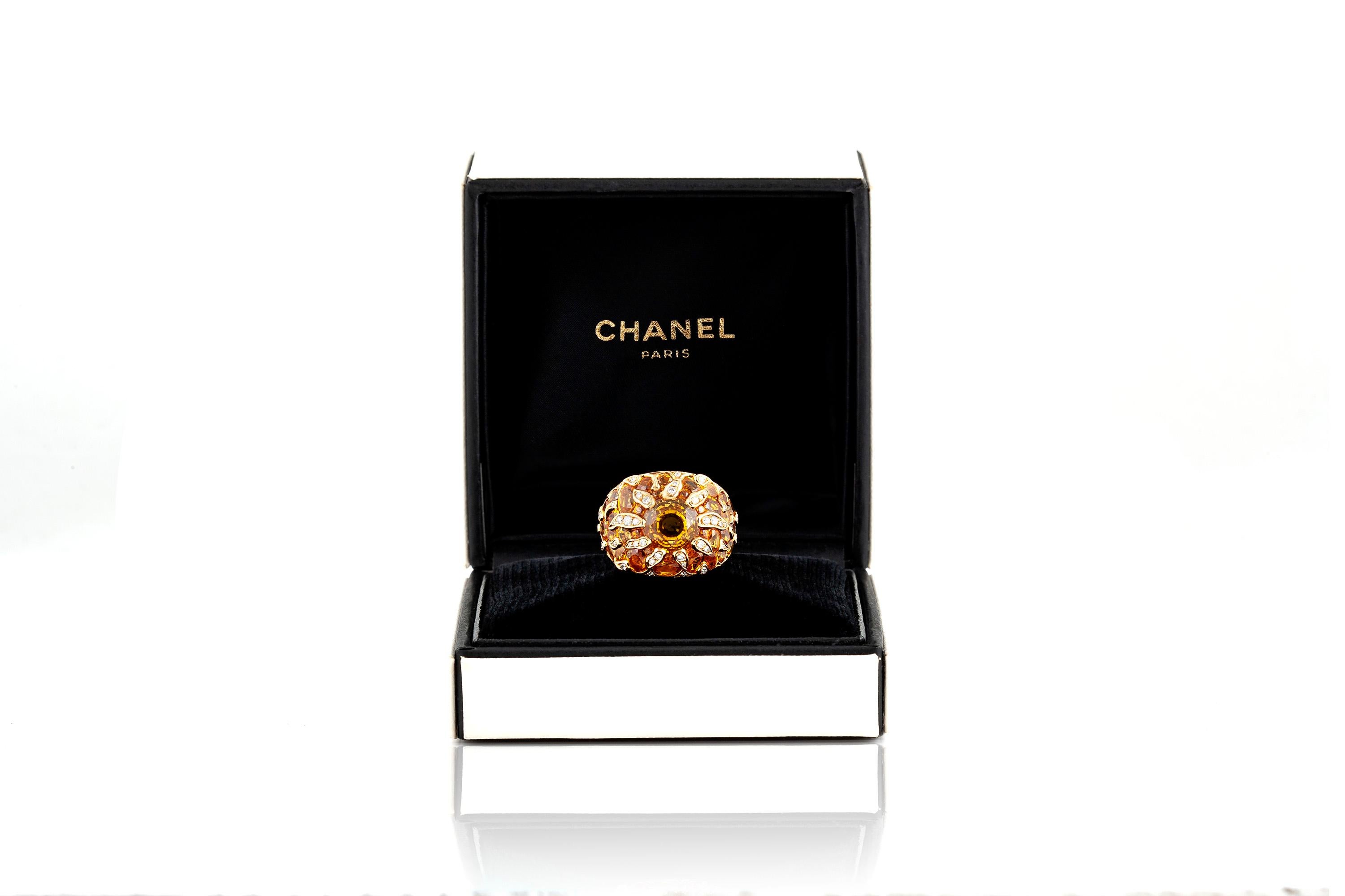 chanel sapphire ring