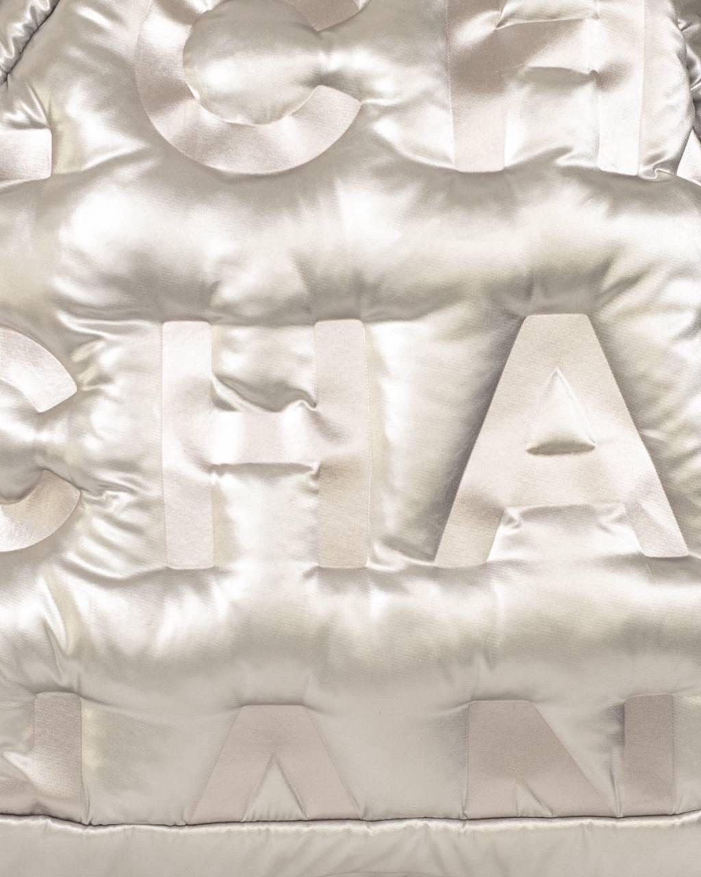 Chanel Zaino Doudone Silver Bon état - En vente à Torre Del Greco, IT