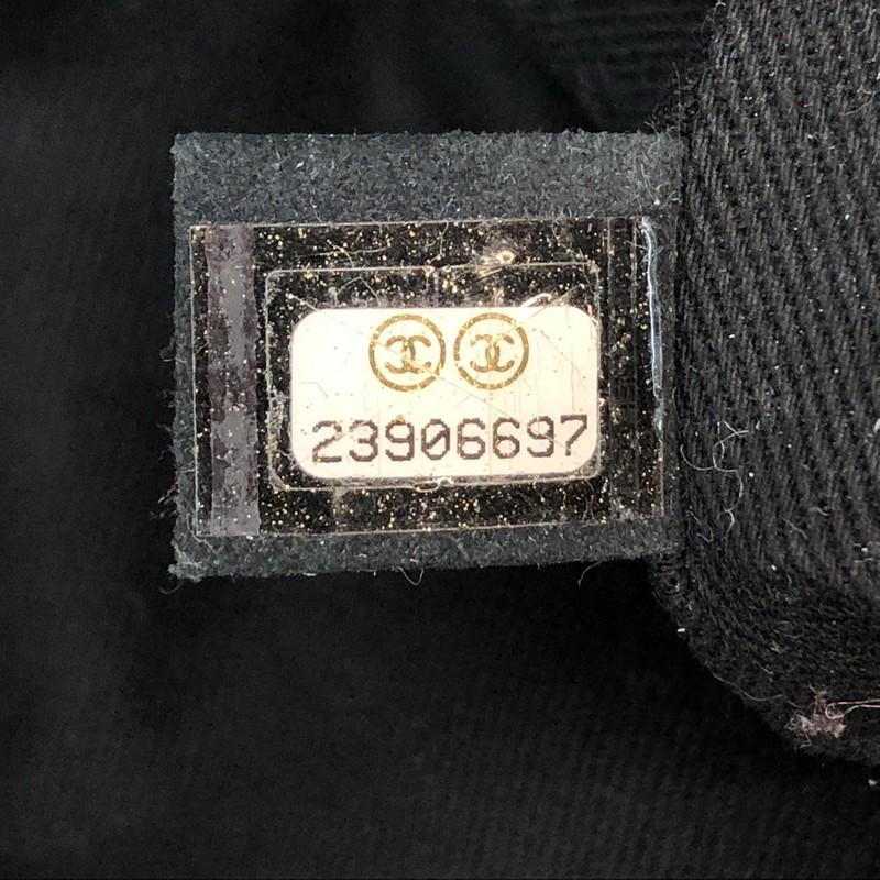 Chanel Zip and Carry Shopping Tote Quilted Caviar Large In Good Condition In NY, NY