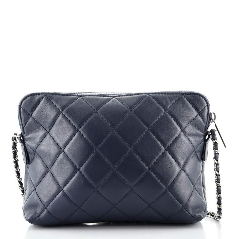 chanel zip top bag