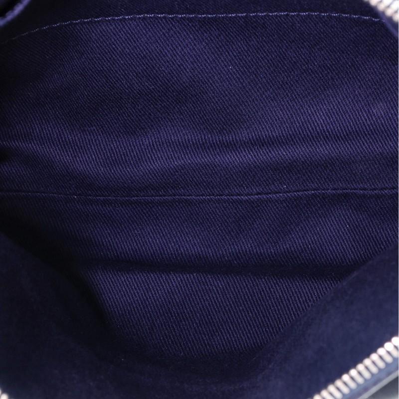 Chanel Zip Top Pocket Crossbody Bag Quilted Calfskin Small In Good Condition In NY, NY