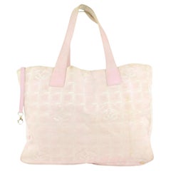 ChanelPink New Line Tote Bag 4CC1025