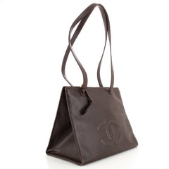 Chanel Vintage CC Multi-Compartment Tote Caviar Large