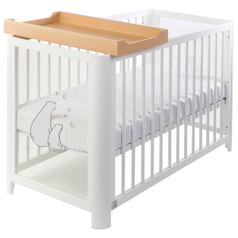 Changing Tray in Natural Wood Finish by MISK Nursery For Sale at 1stDibs