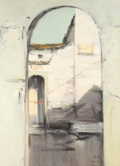 Changmin Yu Landscape Original Oil On Canvas "Yanzhou Island"