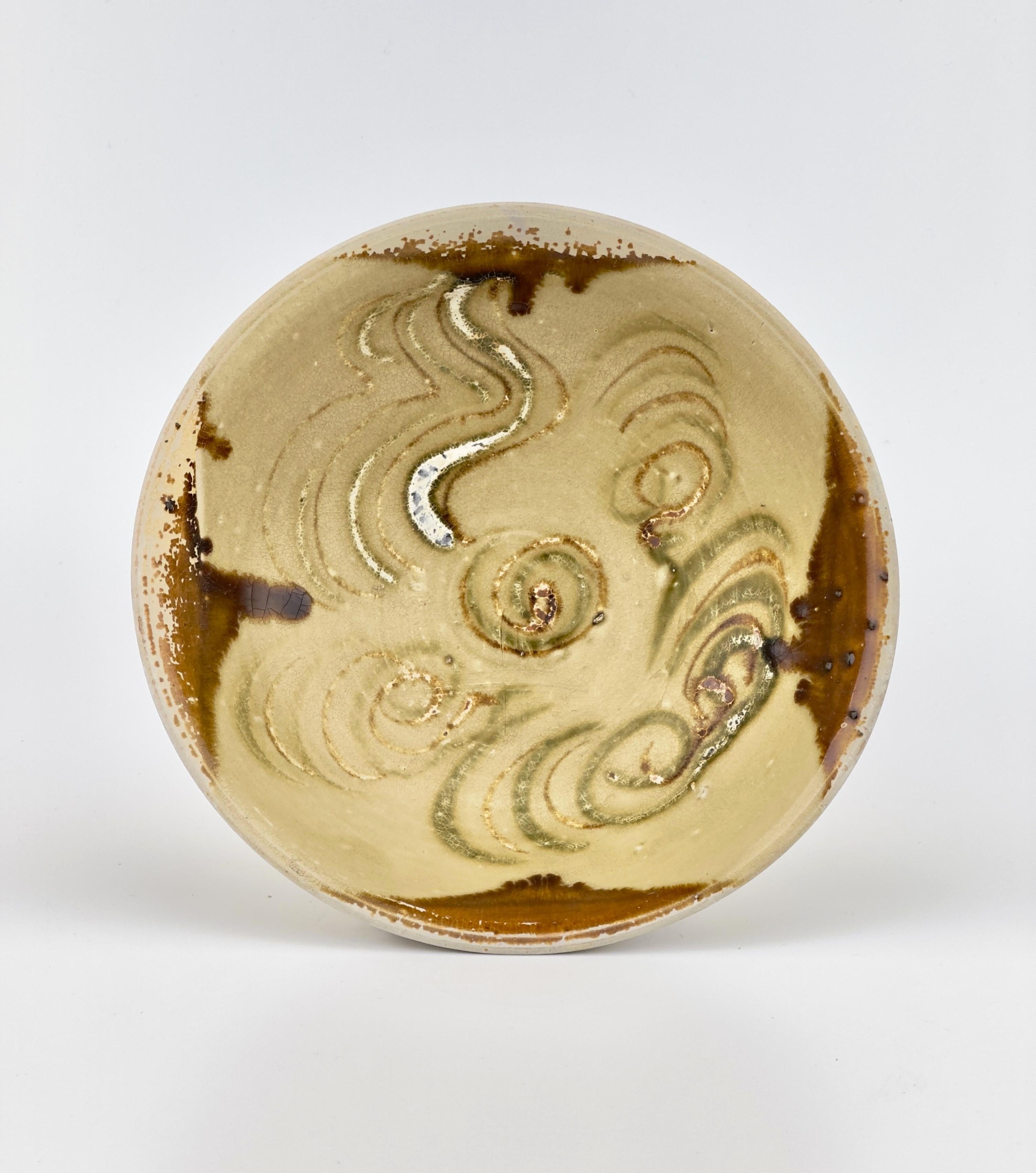 Changsha bowl with cloud or wind patterns, Tang Dynasty For Sale 10