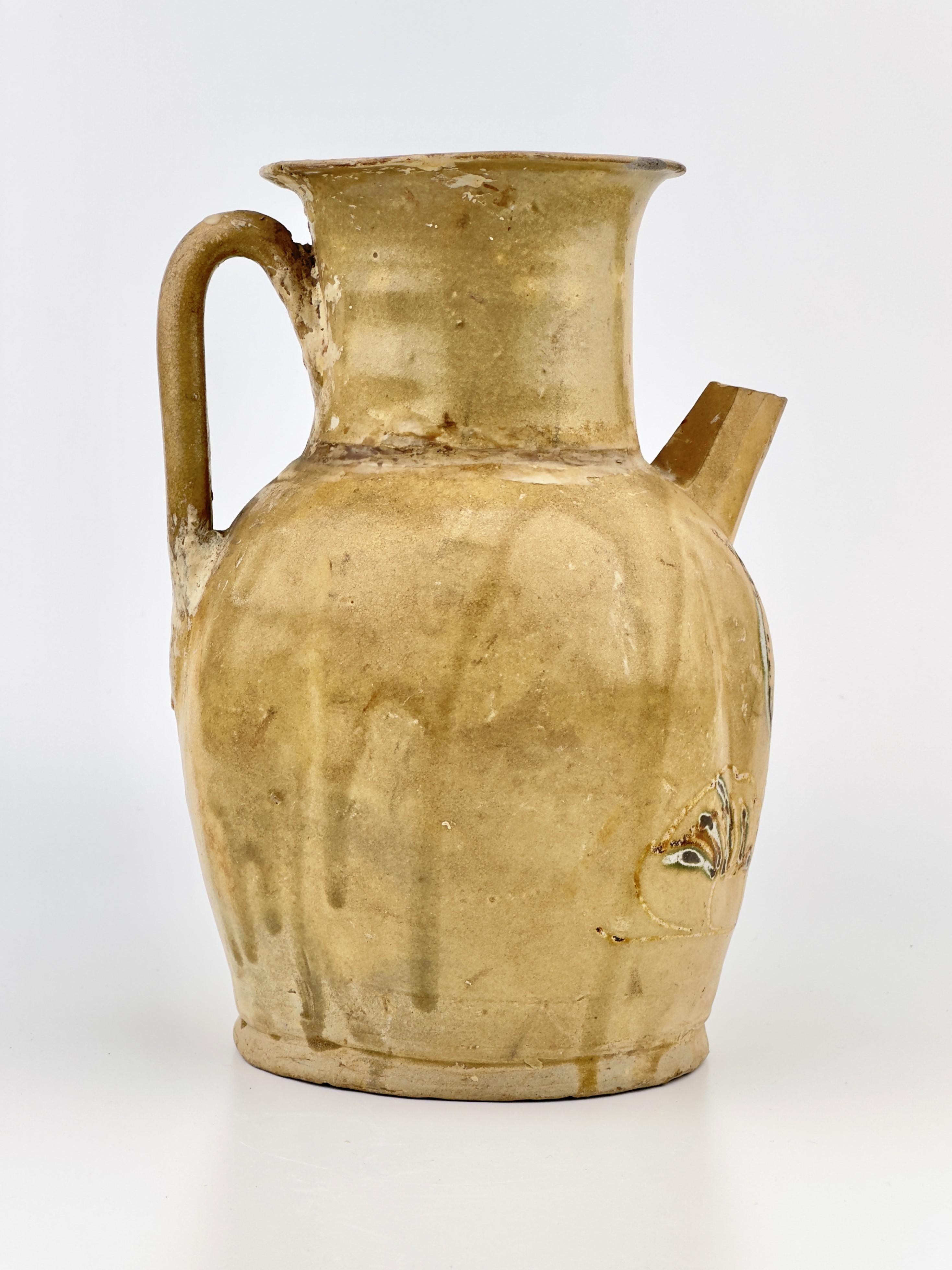 18th Century and Earlier Changsha ewer, Tang Dynasty(618-907) For Sale