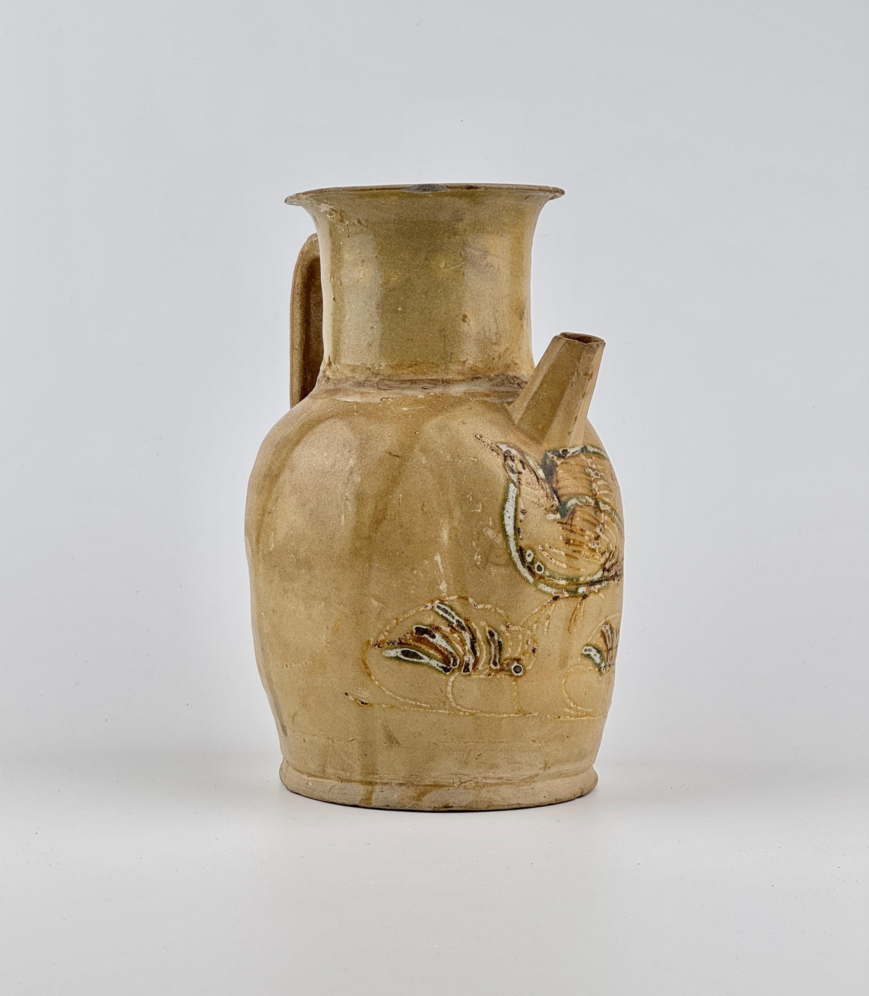 18th Century and Earlier Changsha ewer, Tang Dynasty(618-907) For Sale