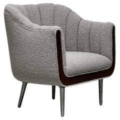 Channel Back Lounge Chair by Edward Wormley for Dunbar 