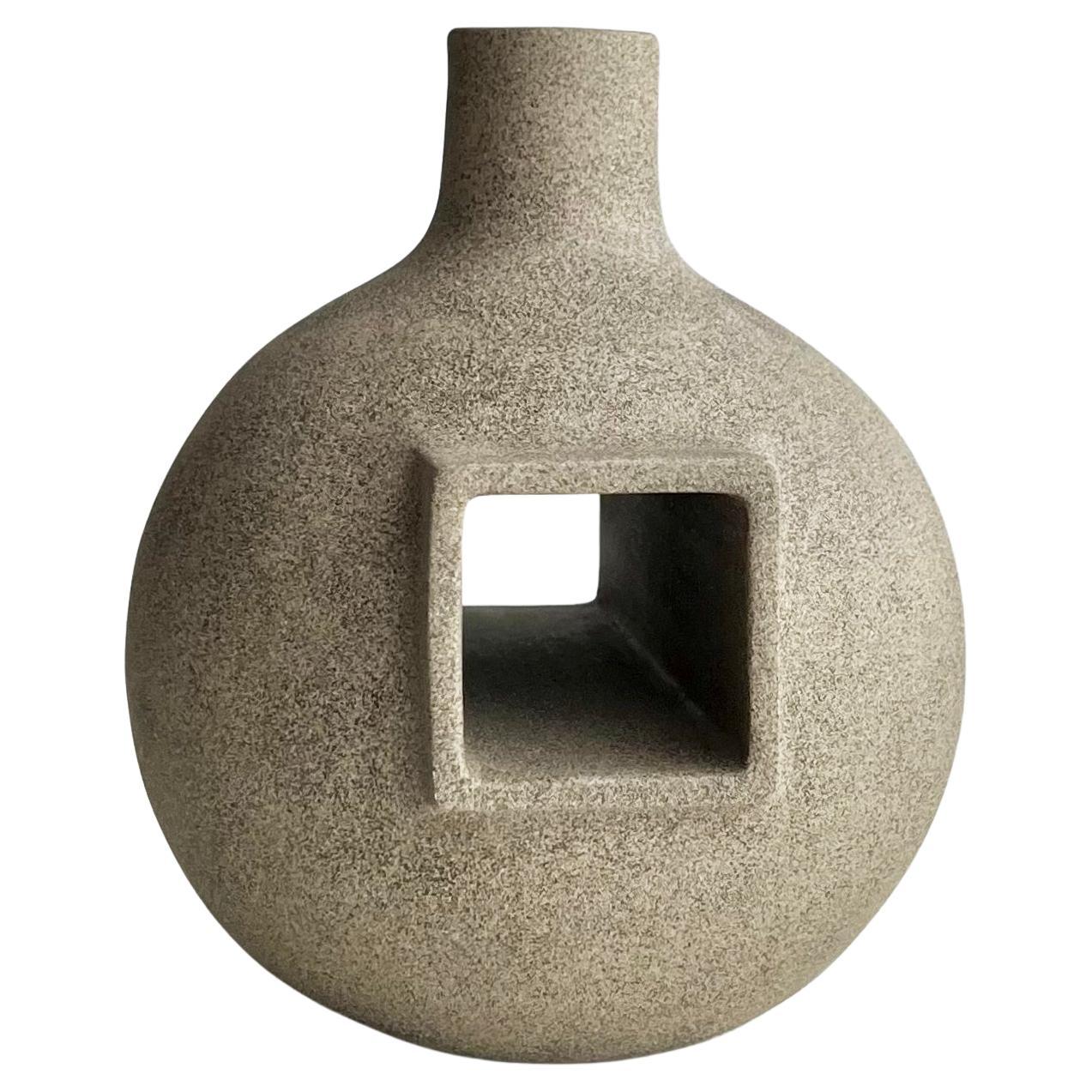 Vaso scultoreo Channel di Karin Amdal