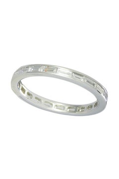 Channel, Set Baguette Diamond Eternity Band