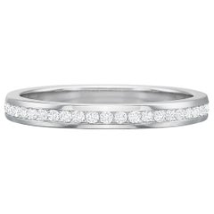 Channel-Set Diamond Eternity Band '0.35 Carat'
