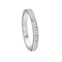 Channel-Set Diamond Eternity Band '0.35 Carat'