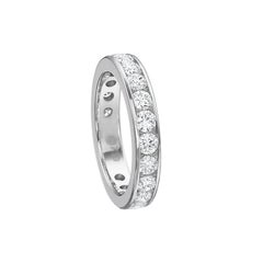 Channel-Set Diamond Eternity Band '2.00 Carat'