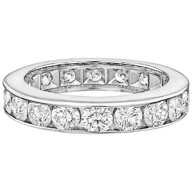 Channel-Set Diamond Eternity Band '2.70 Carat'