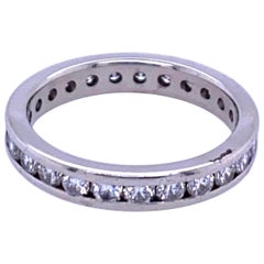 Used Channel Set Diamond Eternity Band