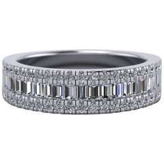 Channel Set Diamond Eternity Style Ring