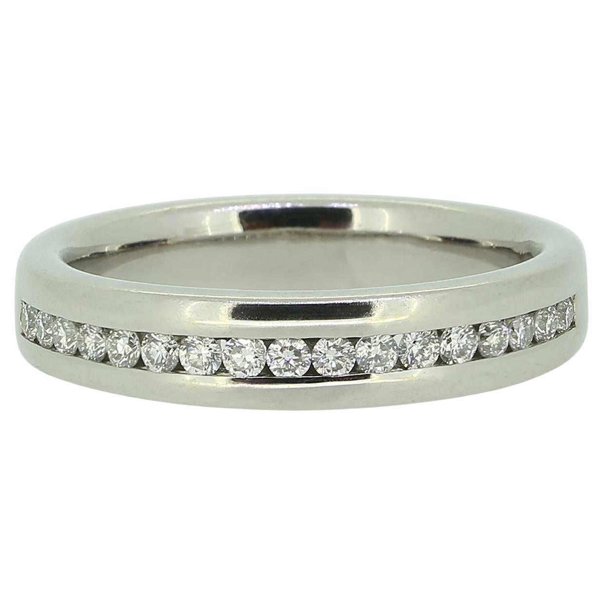 Channel Set Diamond Ring