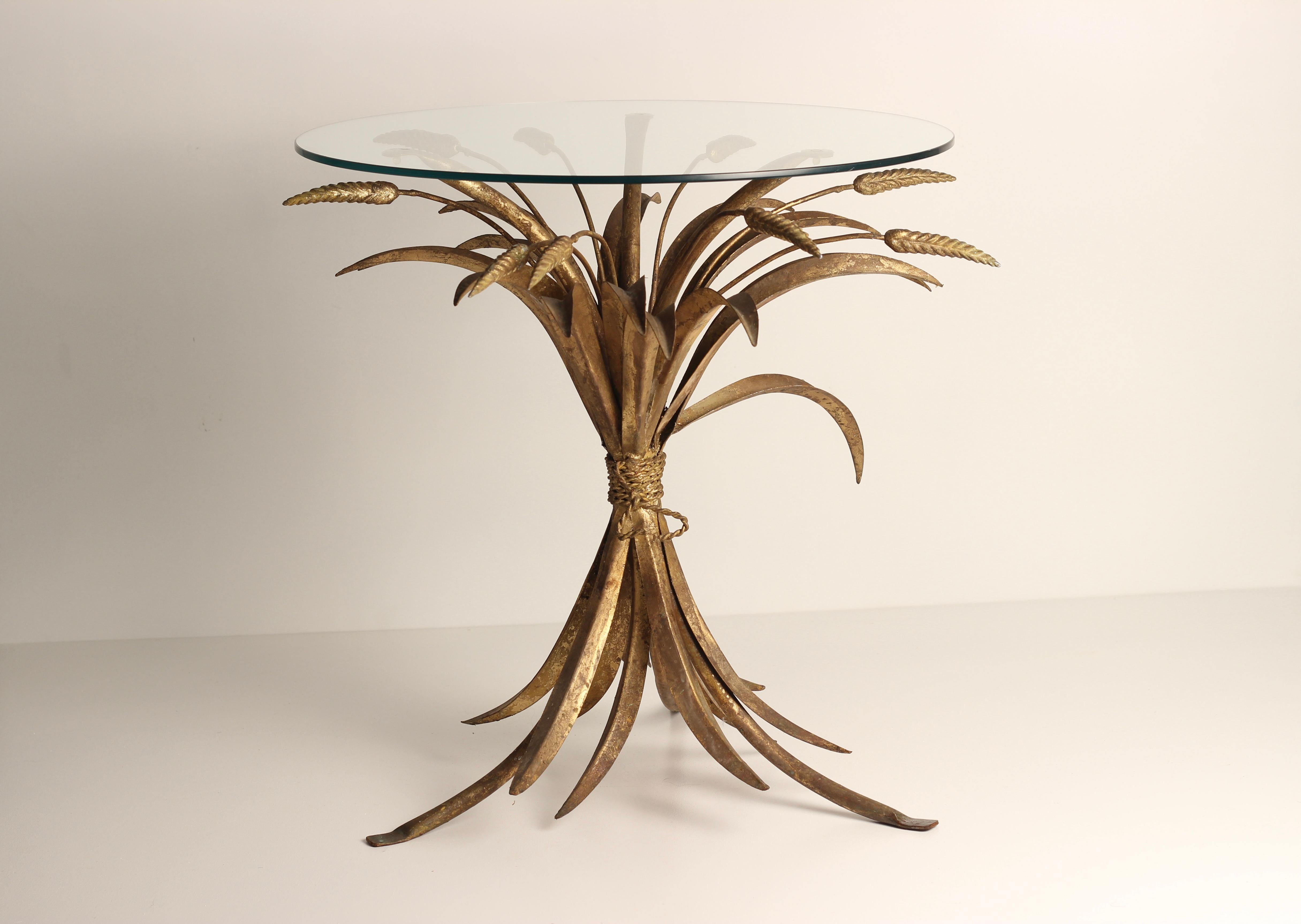 A Vintage table heavily inspired by the Wheat Shaft Table that sat in Chanel’s apartment above her shop in Paris at 31 rue Cambon. Made from worked metal and gilded with age related wear which adds to the character and look of the piece.

Chanel’s