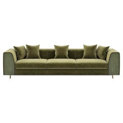 Channel Tufted 3 Seater Sofa Offered in COM
