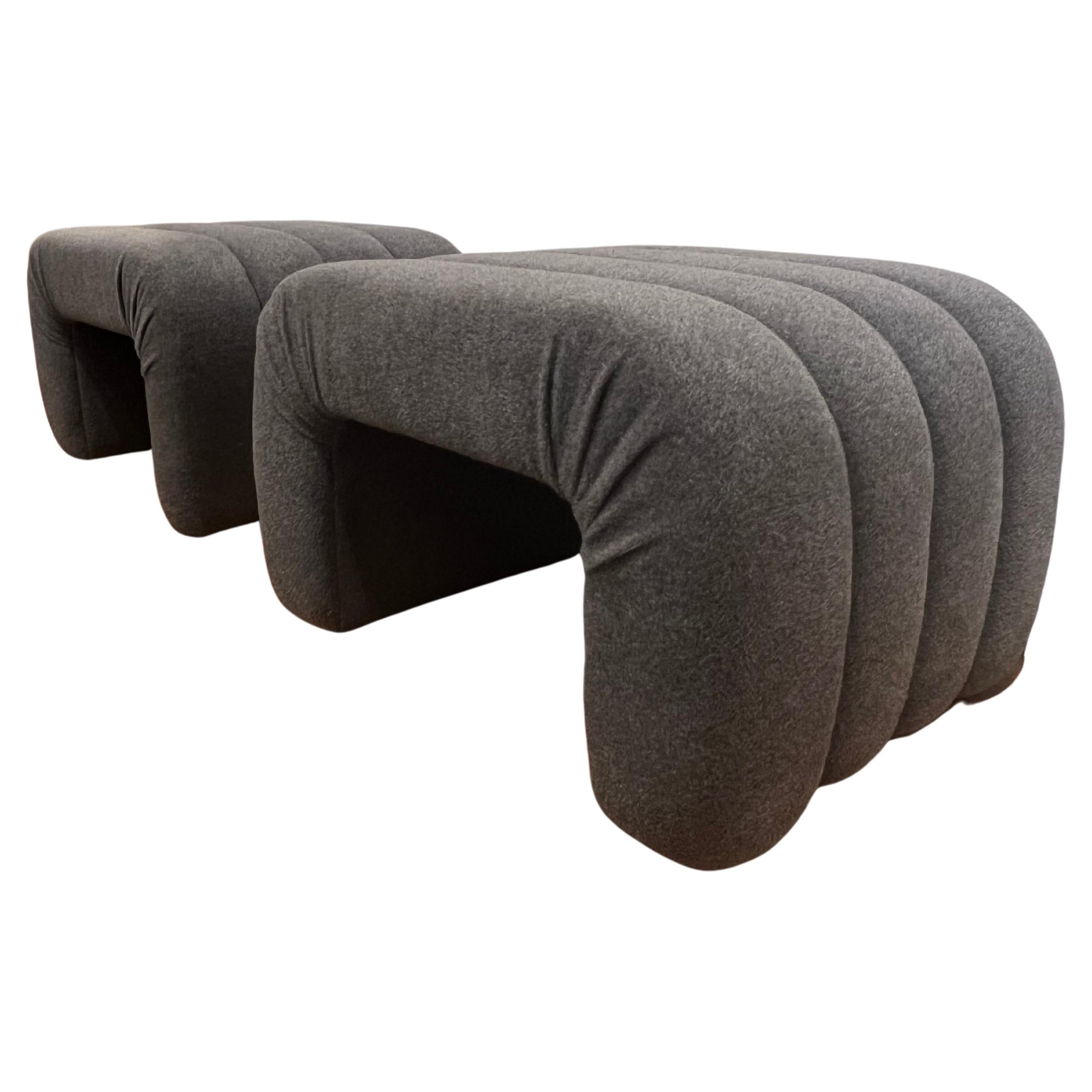 Panche in alpaca canalizzata in vendita