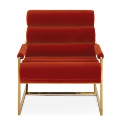Channeled Goldfinger Lounge Chair