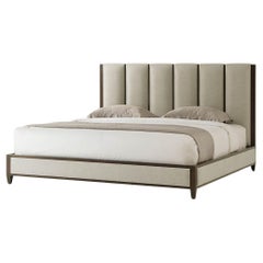 To Channel Mid Century California King Size Bed (lit king-size)