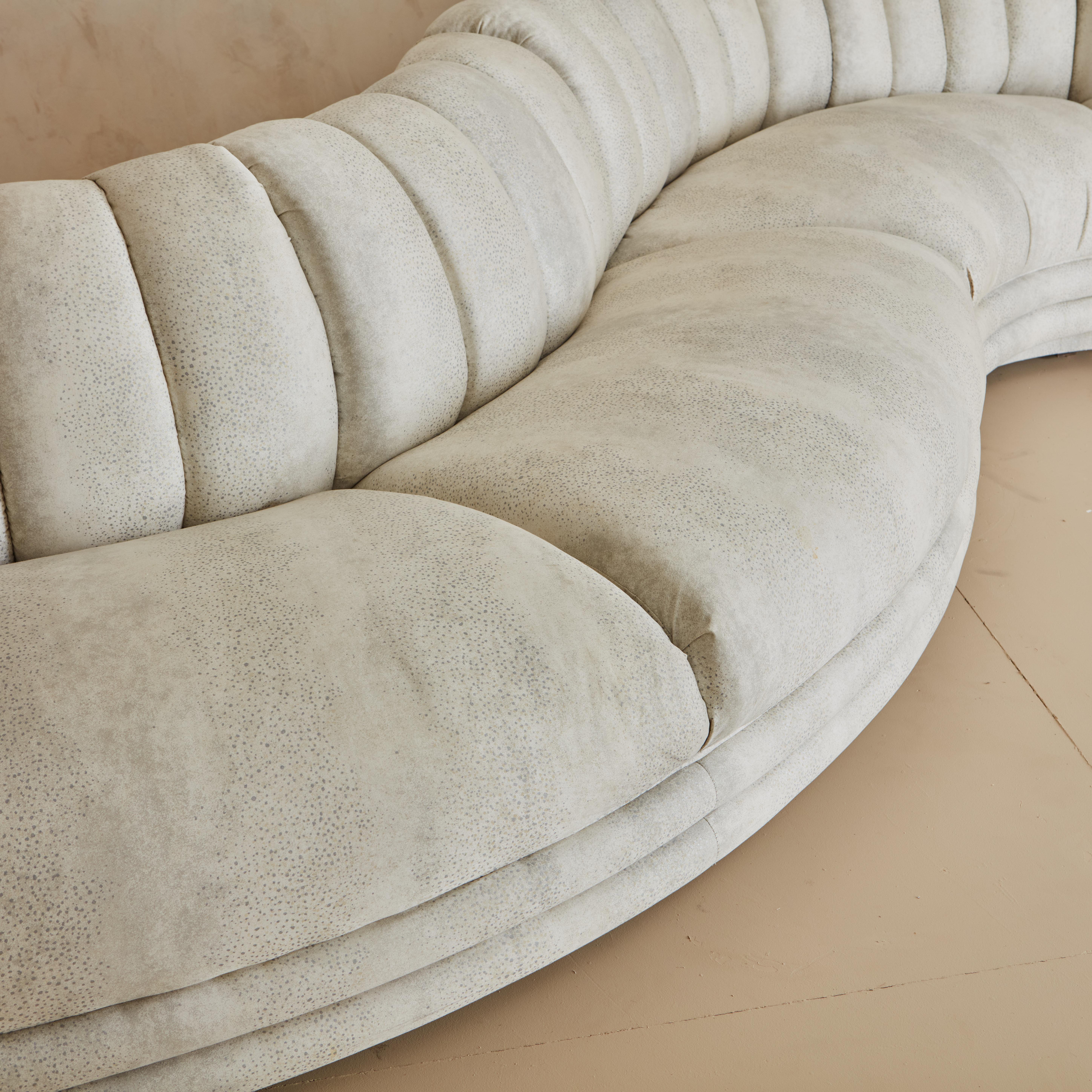 vintage serpentine sofa