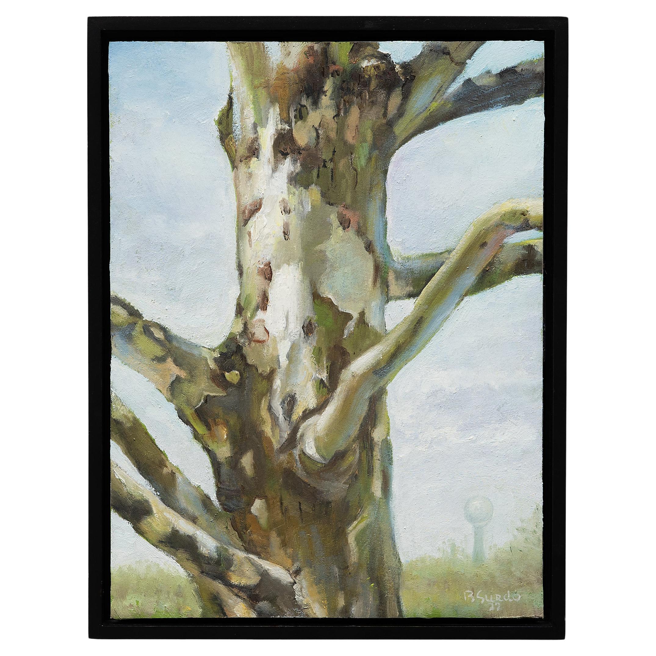 "Canalizzatore", Olio su tavola, 2022