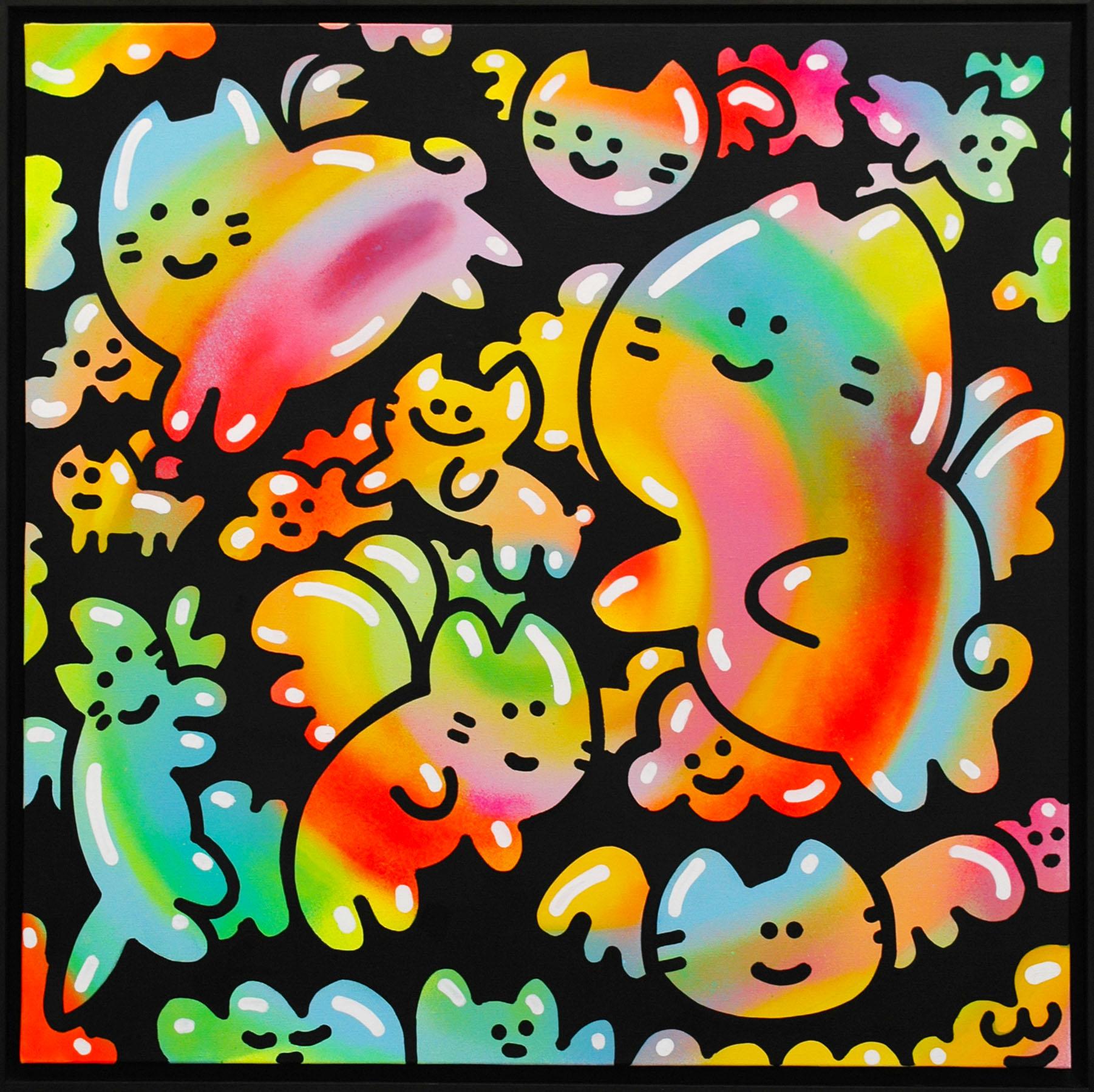 Chanoir Animal Painting - Love Spirales Chas