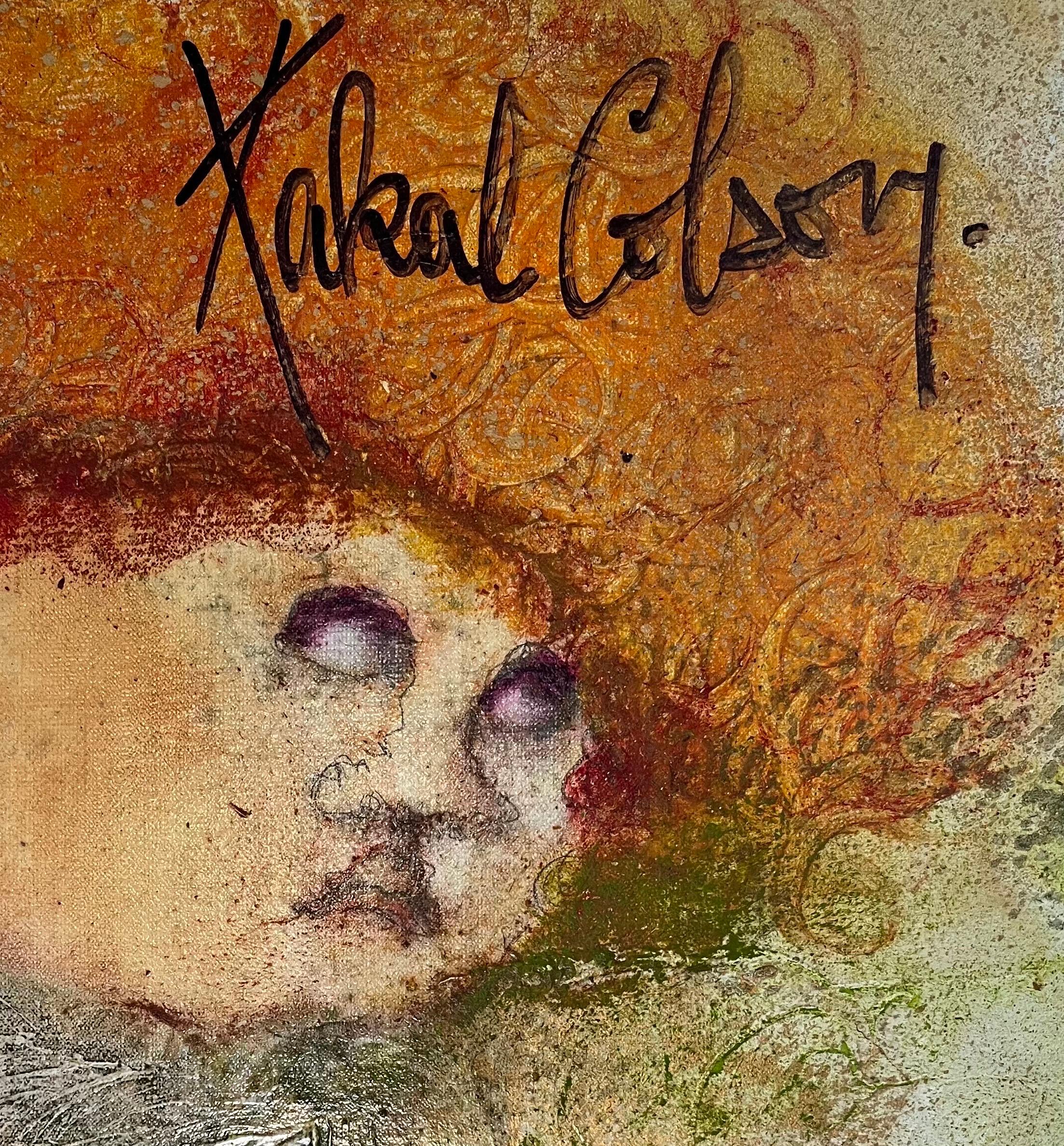 An Angel Passes von Chantal KAKAL COLSON – Öl auf Leinwand – 73x92 cm im Angebot 1