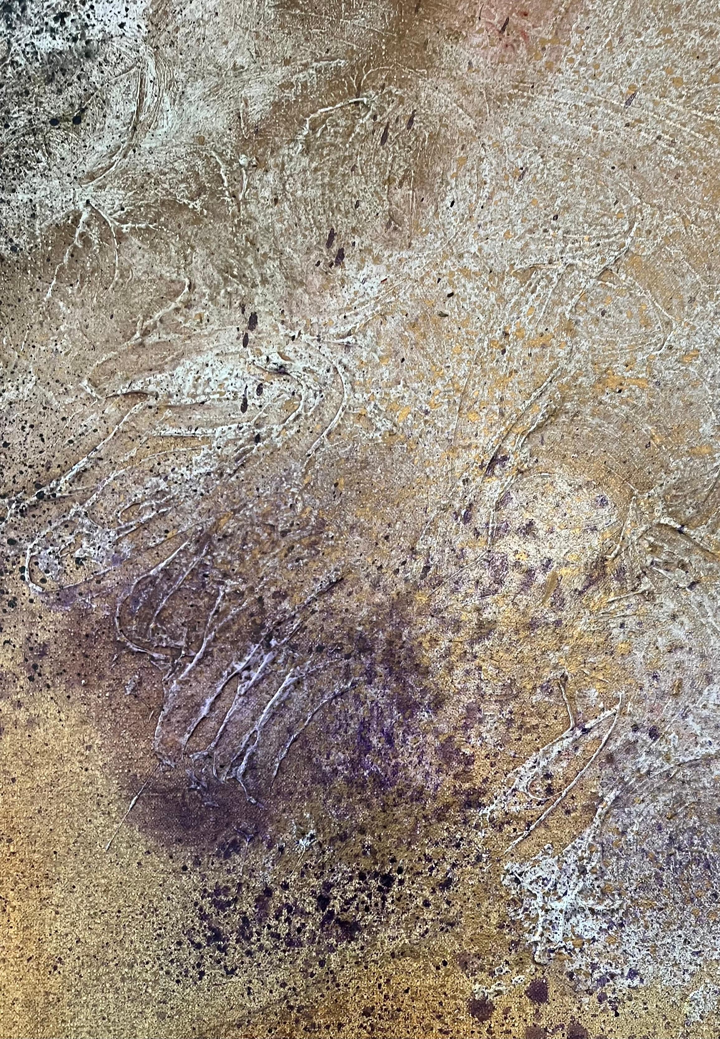 An Angel Passes von Chantal KAKAL COLSON – Öl auf Leinwand – 73x92 cm im Angebot 4