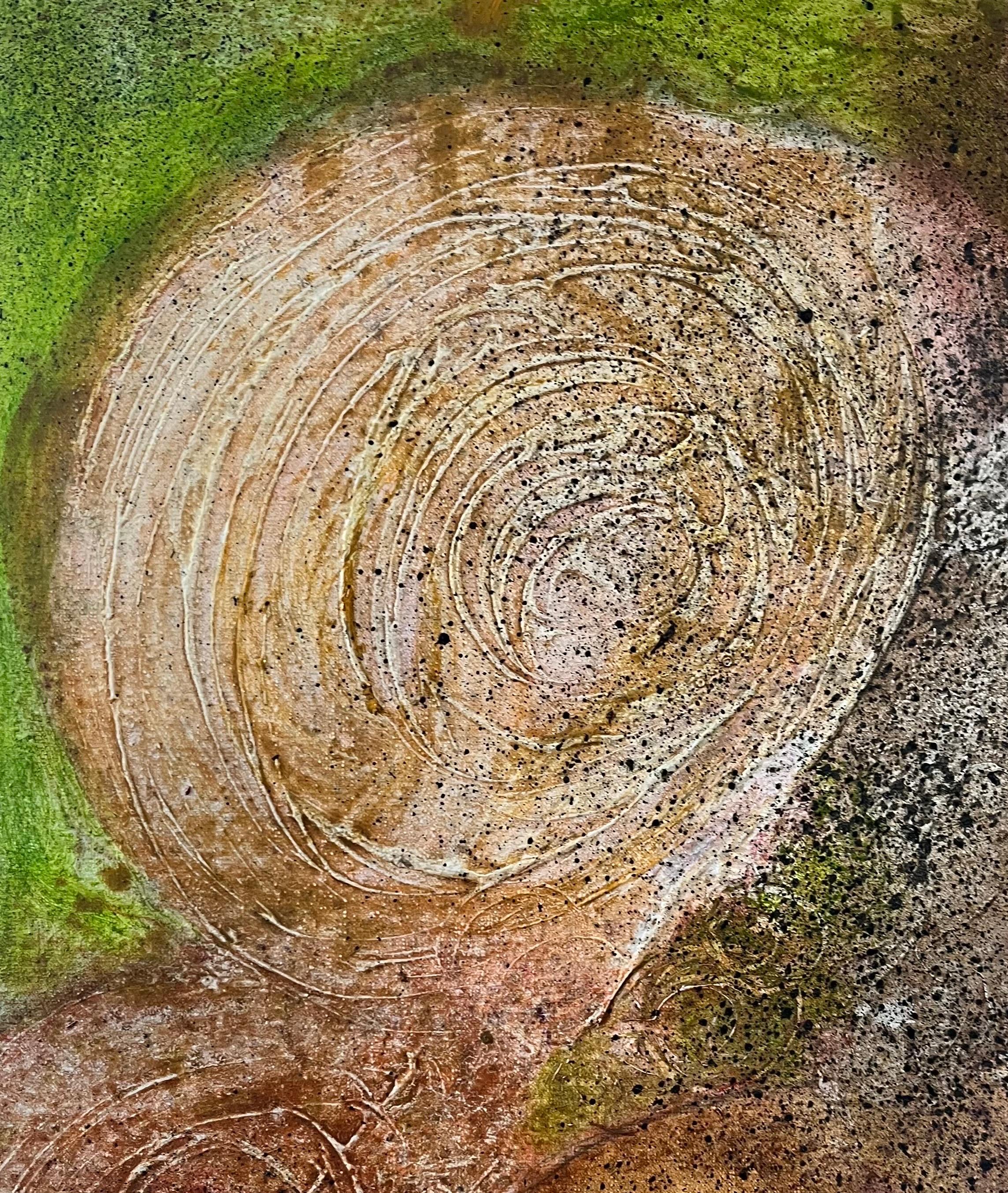 An Angel Passes von Chantal KAKAL COLSON – Öl auf Leinwand – 73x92 cm im Angebot 5