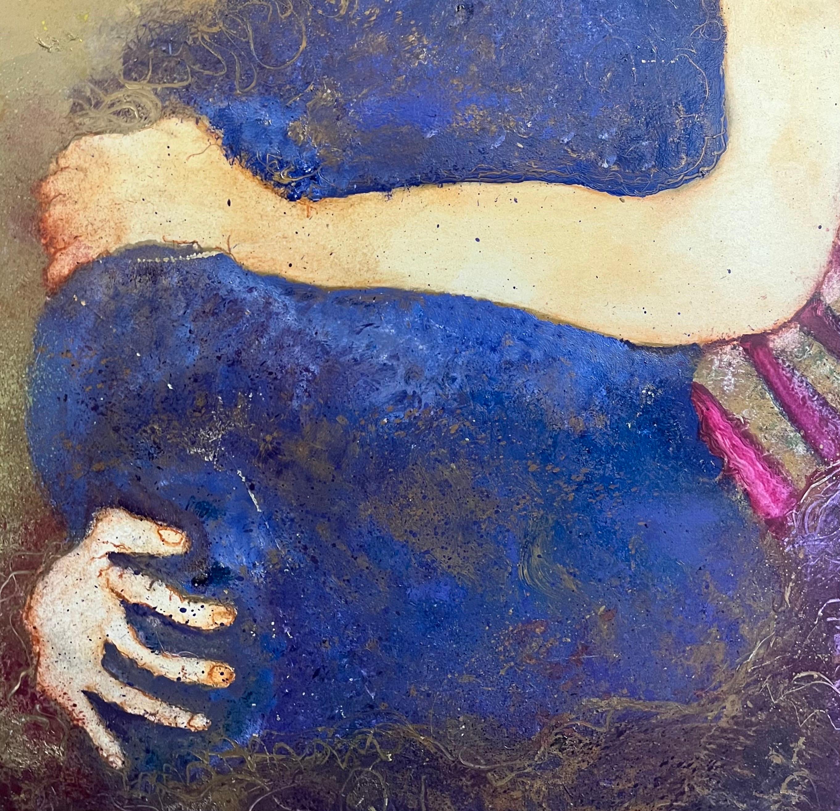 Beautiful Promise di Chantal KAKAL COLSON - Olio su legno - 78x118 cm in vendita 3