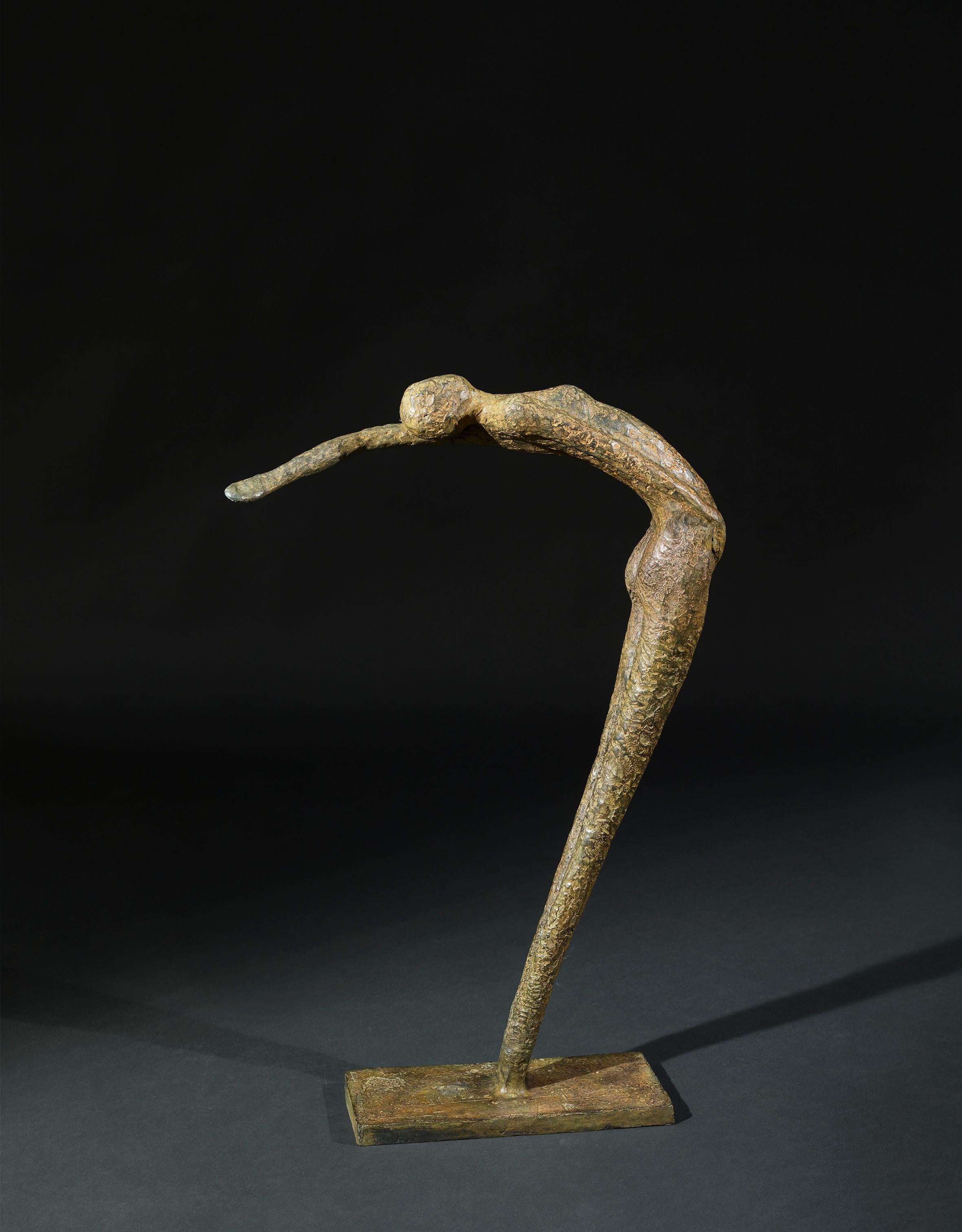 Chantal Lacout Figurative Sculpture - L’envolée
