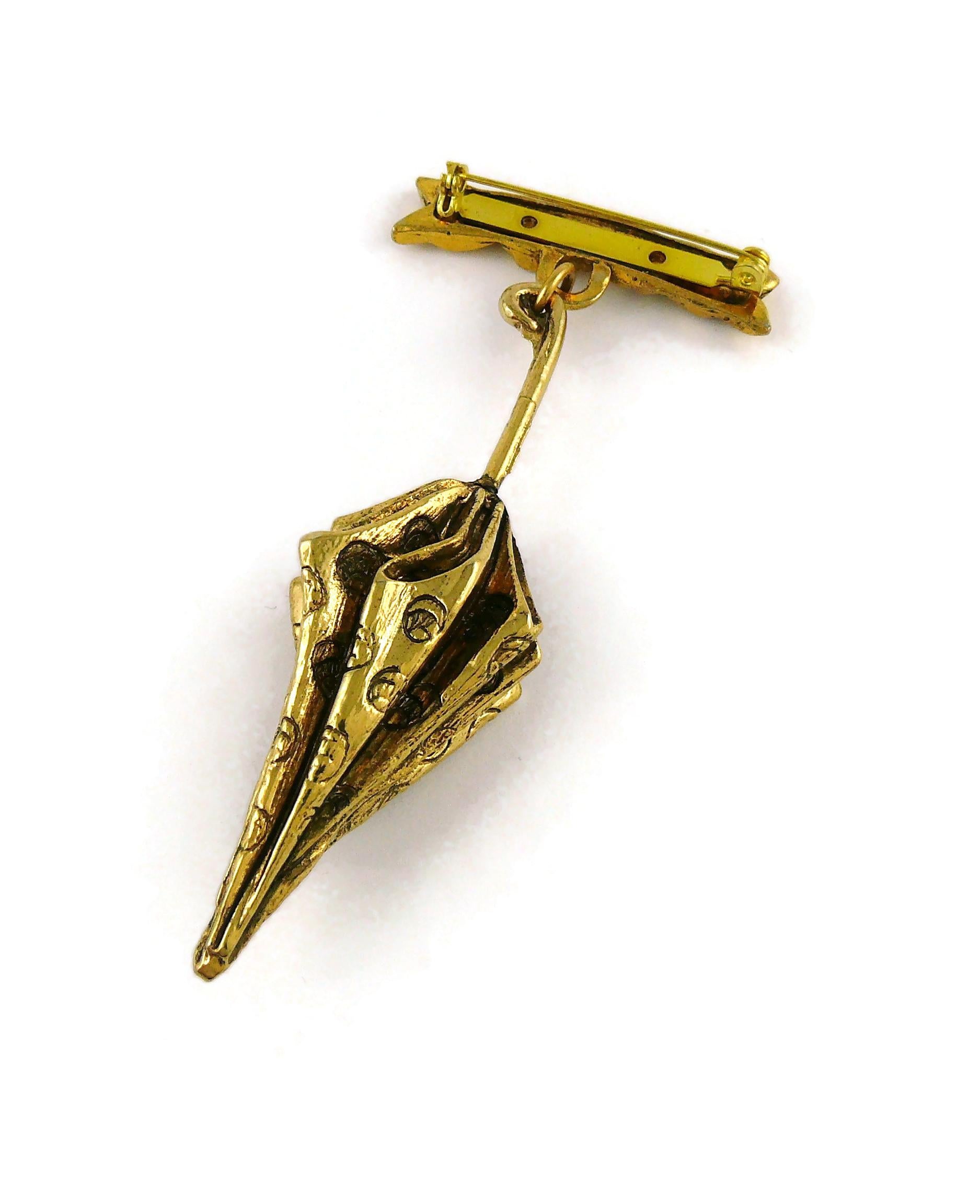 Women's Chantal Thomass (Attributed to) Vintage Umbrella Brooch For Sale