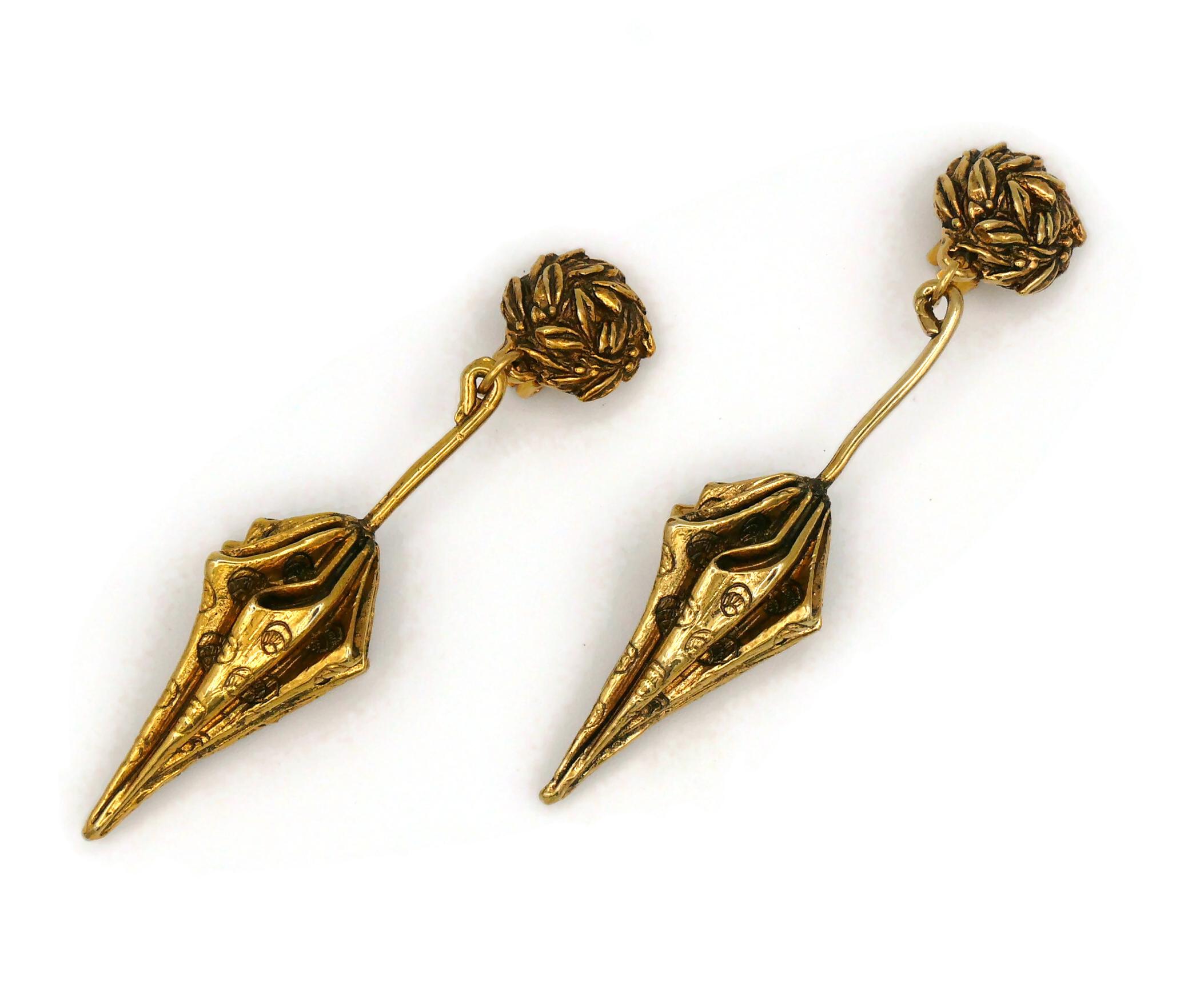 Women's Chantal Thomass (Attributed to) Vintage Umbrella Dangling Earrings For Sale