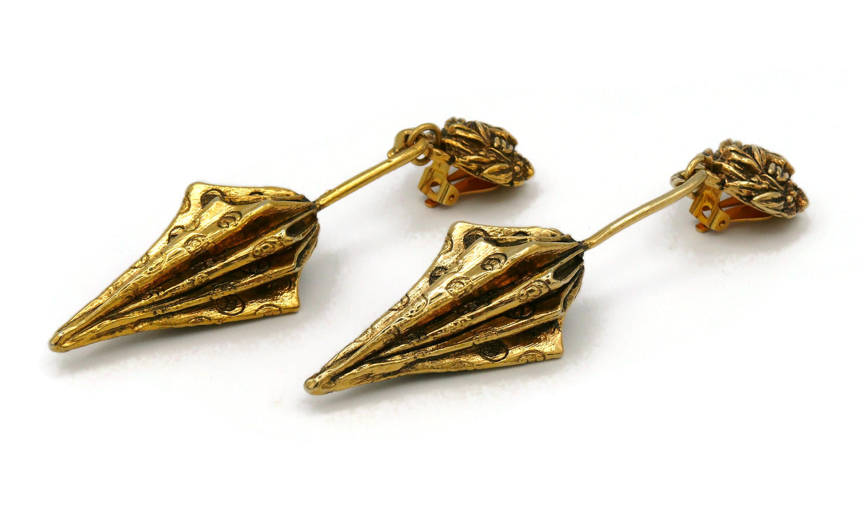 Chantal Thomass (Attributed to) Vintage Umbrella Dangling Earrings For Sale 4