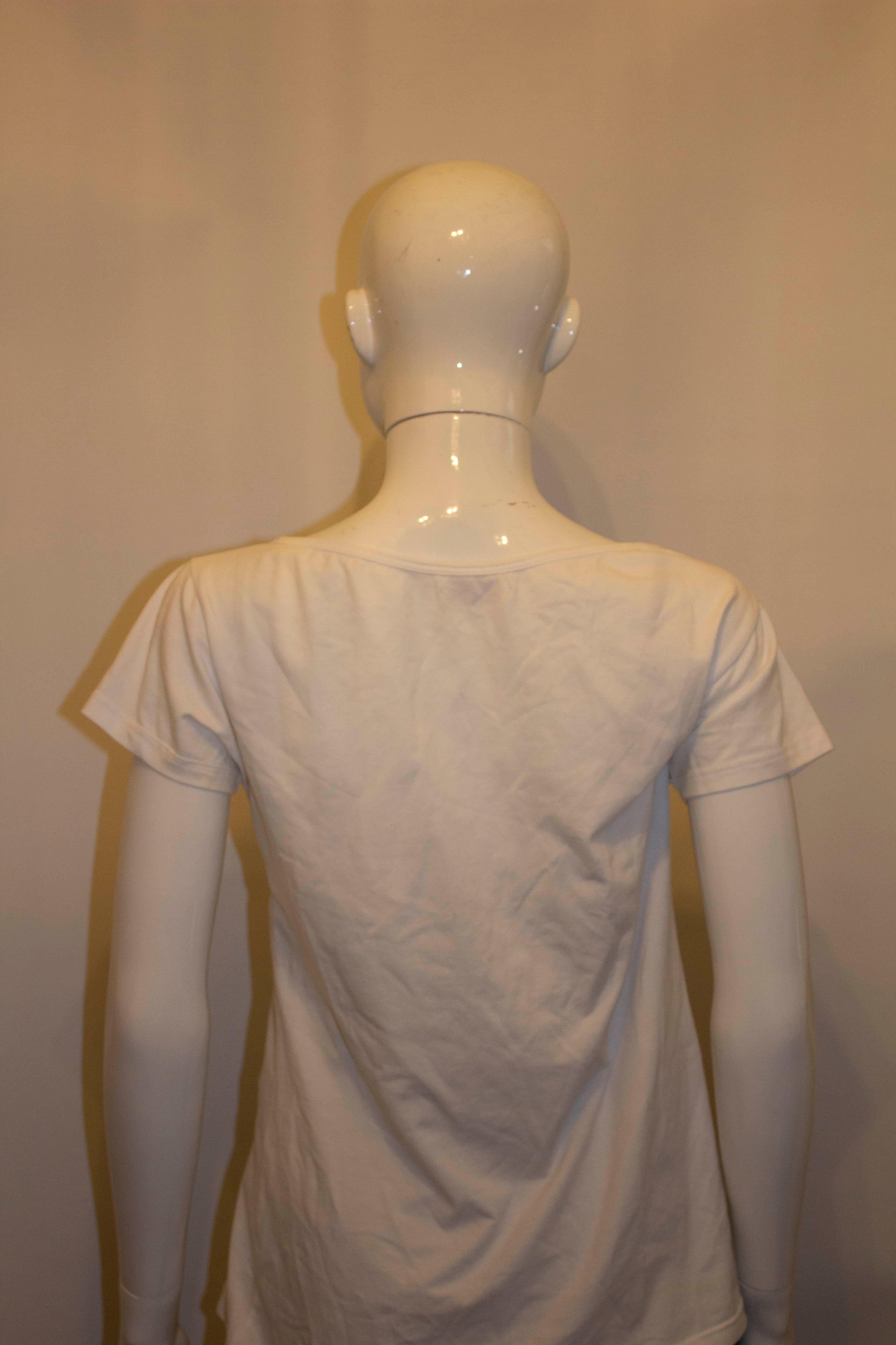 Chantal Thomass  Beachwear Collection T Shirt In Good Condition For Sale In London, GB