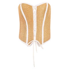 Chantal Thomass Défilé Straw Bustier