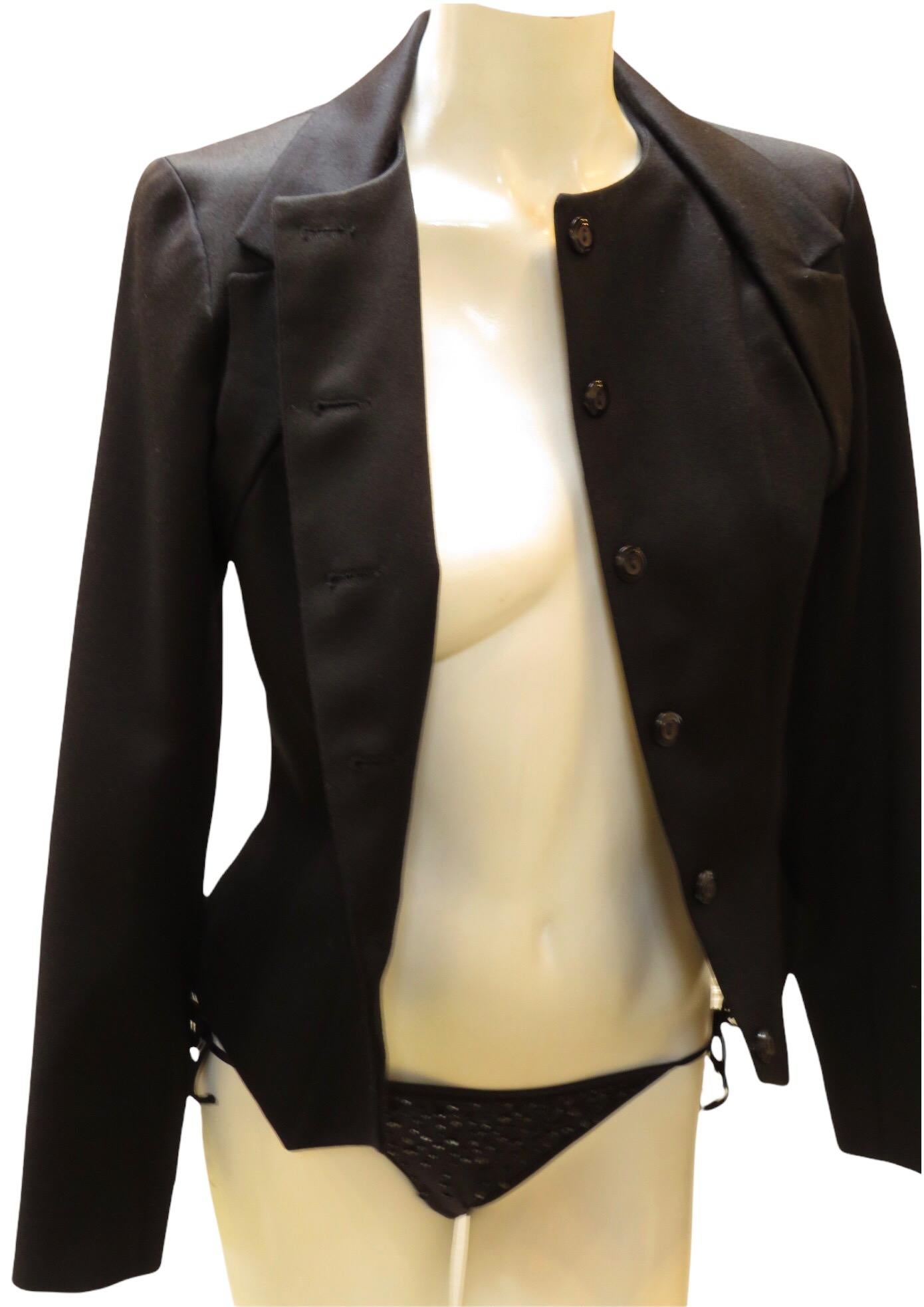 De las mujeres Chaqueta Spencer entallada Chantal Thomass