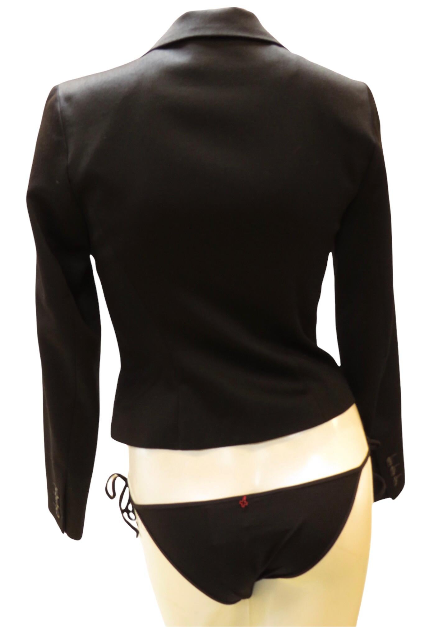 Chaqueta Spencer entallada Chantal Thomass 2