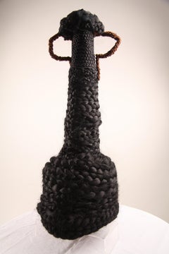 Chantal Thomass hair-breaded sculpture hat «African Summer » Collection, S/S 92