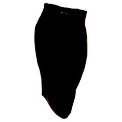 Chantal Thomass Jupe crayon à ceinture taille haute avec ceinture